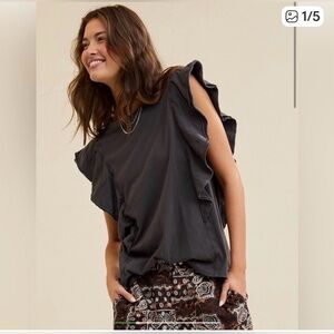 GAP Maternity Butterfly Ruffle Sweater M